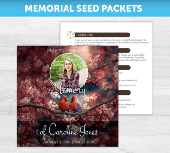 Memorial Seed Packets