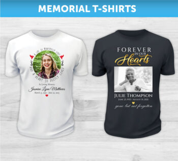 Personalized Memorial T-Shirts