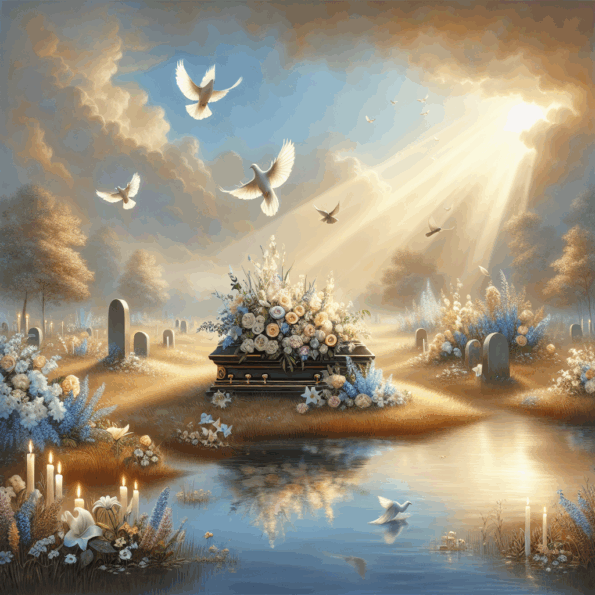 Choosing a Cherished Image: A Guide to Selecting the Perfect Photo for a Funeral Program - peaceful and comforting visual