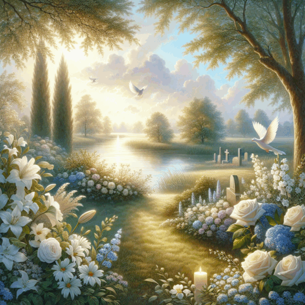Embracing the Journey: Why Families Trust DisciplePress for Memorial Printing - peaceful and comforting visual