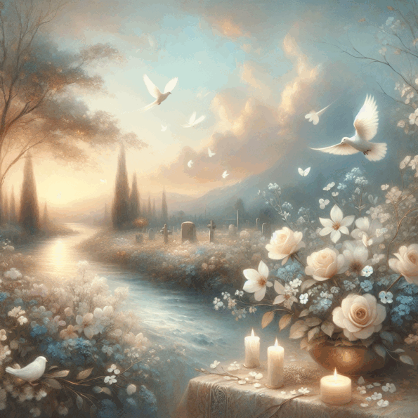 Navigating Grief: A Compassionate Guide to Funeral Planning - peaceful and comforting visual