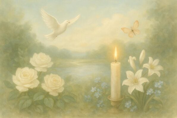 Best Prayers to Put on a Funeral Prayer Card: A Compassionate Guide for Families - peaceful and comforting visual
