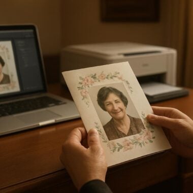 Can You Print AI-Generated Funeral Images? Everything Families Need to Know