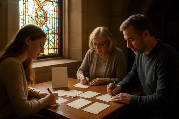 Catholic Eulogy for a Grandparent: Traditions, Prayers, and Wording