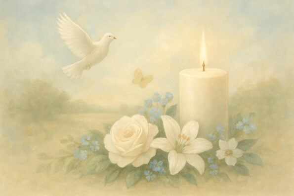 Catholic Funeral Bible Verses: Scriptures Approved for the Mass - peaceful and comforting visual