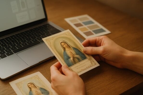 Catholic Funeral Prayer Card Printing: What to Include for a Meaningful Tribute