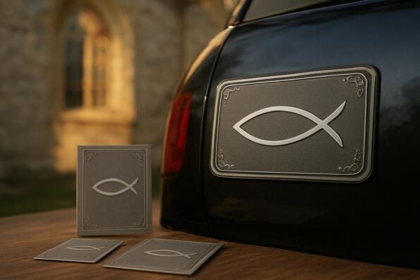 Catholic and Christian Symbols for Memorial Car Magnets Explained: Honoring Faith and Cherished Memories