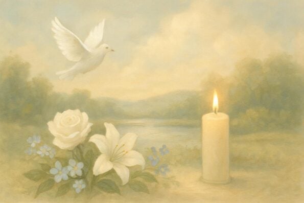Checklist: Information Needed for a Funeral Program - peaceful and comforting visual
