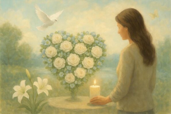 Dividing Funeral Tasks When Family Lives Far Apart: Compassionate Strategies for Families Separated by Distance - peaceful and comforting visual