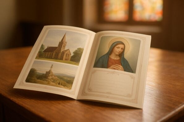 Elegant Funeral Program Layouts for Catholic Services: Honoring Faith with Grace and Tradition