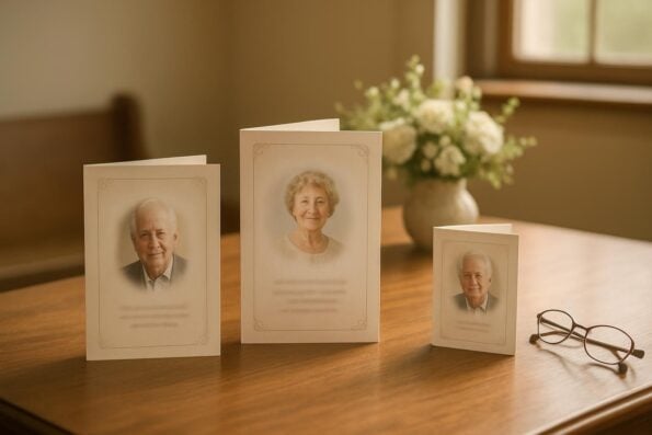 Elegant Funeral Program Layouts for Celebrations of Life: Uplifting Designs to Honor a Unique Journey