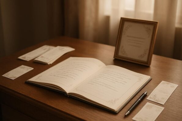 Funeral Guest Book Etiquette: When, Why, and How to Sign