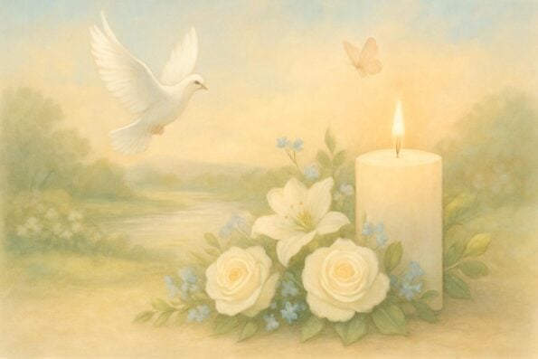 Funeral Printing Deadlines for Weekend and Holiday Services: Compassionate Guidance for Families and Funeral Directors - peaceful and comforting visual