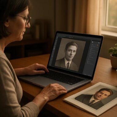 Honoring Memories: Using AI to Restore and Enhance Old Photos for a Beautiful Funeral Program