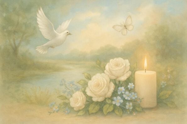 How Many Photos Should You Include in a Funeral Program or Obituary? A Thoughtful Guide for Families - peaceful and comforting visual