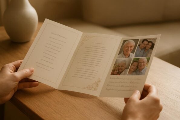 How to Fit Photos and Tributes in a Tri-Fold Funeral Program: Thoughtful Layout Strategies for Cherished Memories