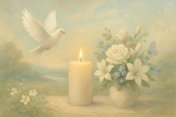 How to Order Funeral Programs Online for a Loved One’s Service: A Step-by-Step Guide for Families - peaceful and comforting visual