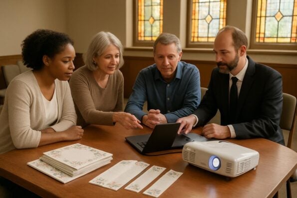 How to Play a Memorial Slideshow at a Church or Funeral Home: A Comprehensive Guide for Families and Funeral Planners