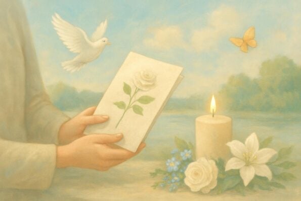 How to Preserve Funeral Programs as Family Heirlooms: Practical Steps for Lasting Memories - peaceful and comforting visual
