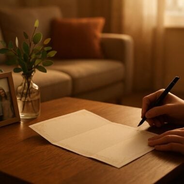 How to Write a One-Year Death Anniversary Letter to Family: A Guide to Healing Words and Lasting Comfort