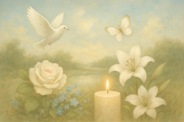 Irish Blessings for Funeral Programs: Short and Traditional Options - peaceful and comforting visual
