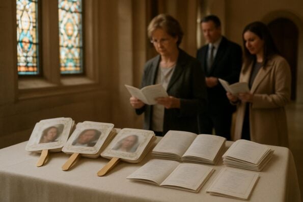 Memorial Fans vs. Traditional Funeral Programs: Which Is Right for Your Service?