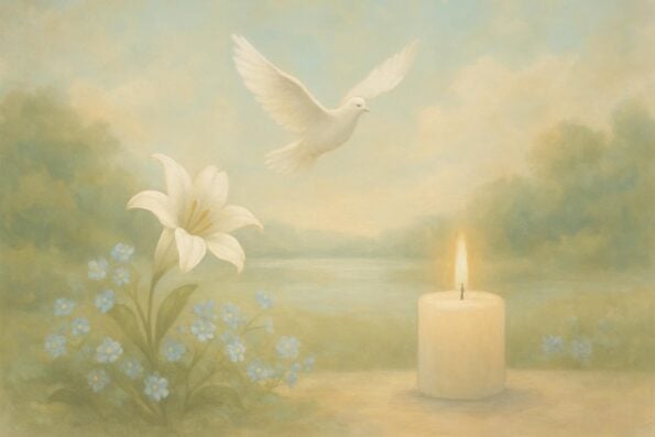 Obituary Length: How Many Words Should You Write? A Compassionate Guide for Families and Funeral Planners - peaceful and comforting visual
