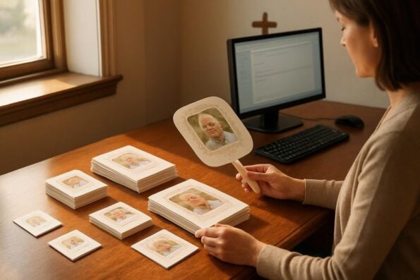 Personalized Memorial Fans for Large Groups: Bulk Ordering for Churches and Events