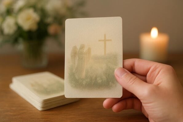 Personalized Memorial Prayer Cards as Keepsakes for Funeral Guests: Turning Remembrance Into Comfort