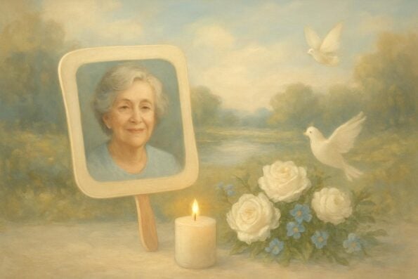 Photo Tips for Personalized Memorial Fans: Choosing and Uploading the Best Images - peaceful and comforting visual