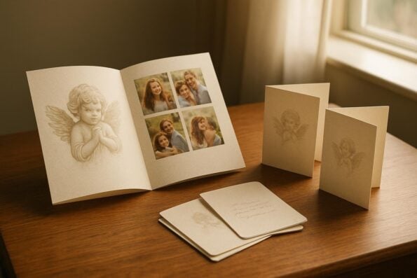 Popular Angel Funeral Program Designs and What They Symbolize
