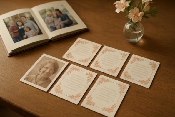 Prayer Card Wording Examples for Different Family Relationships: Creating Meaningful Memorial Keepsakes