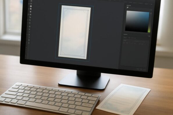 Printing Memorial Bookmarks With Your Own Artwork: Step-by-Step