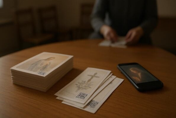QR Codes in Catholic Funeral Programs: Linking to Prayer Videos and Tributes
