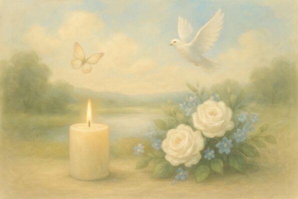 Rush Funeral Printing for Last-Minute Memorials: Compassionate Solutions When Time Is Short - peaceful and comforting visual
