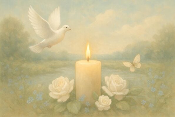 Same-Day Funeral Program Printing: How Fast Can You Get Yours? - peaceful and comforting visual