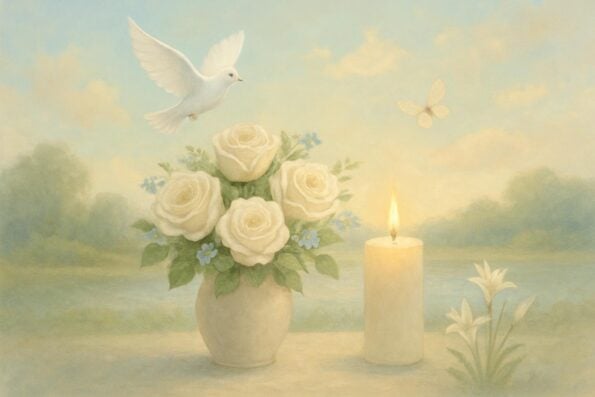 Sample Eulogies for Mothers: What to Say and How to Begin - peaceful and comforting visual