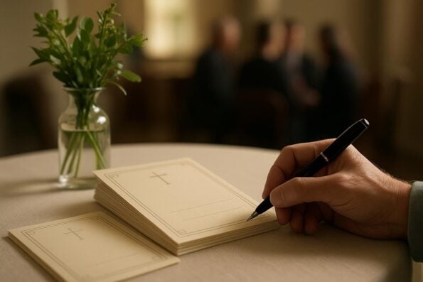 Share a Memory Card Wording Examples for Funerals: Comforting Ideas and Templates