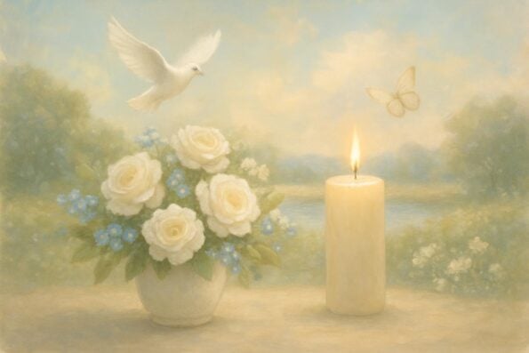 The Transformative Benefits of Using a Dedicated Funeral Printing Service for Funeral Homes - peaceful and comforting visual