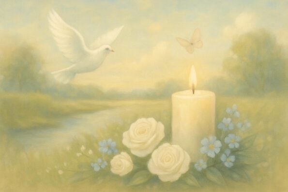 Unique Ways to Involve Family in a Grandparent’s Eulogy: Readings and Remembrances - peaceful and comforting visual