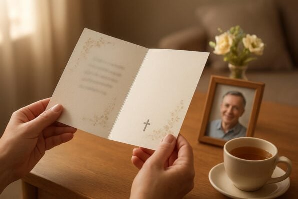 What Do You Put on the Back of a Memorial Card? A Compassionate Guide for Families