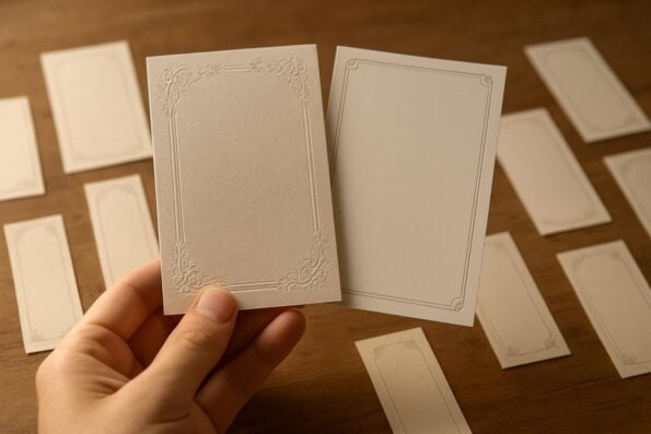 What Is Cardstock? Choosing Paper Weight for Memorial Cards