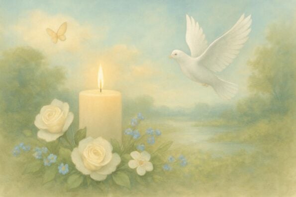 What Is a Funeral Order of Service? Examples and Modern Options - peaceful and comforting visual