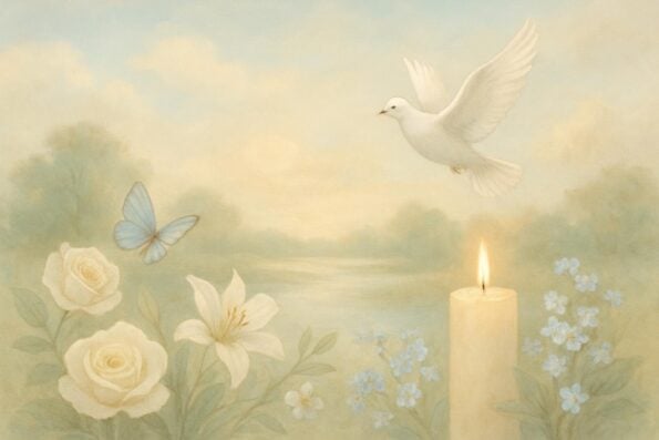 What Not to Include in a Funeral Program: Content Mistakes to Avoid - peaceful and comforting visual