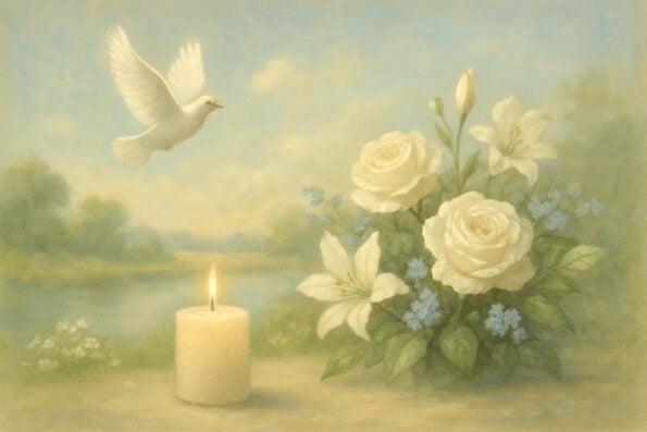What to Look for in a Funeral Printing Company Families Can Trust - peaceful and comforting visual
